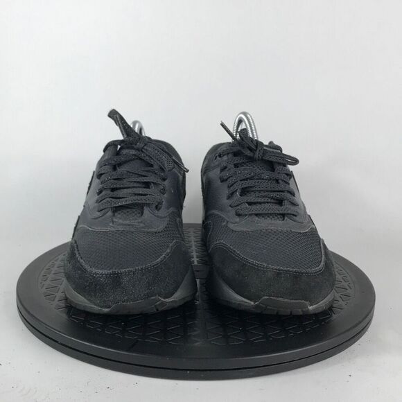 Nike Air Max 1 Premium Black Metallic Hematite 454746-007 Women's Size 9.5 - Picture 2 of 12